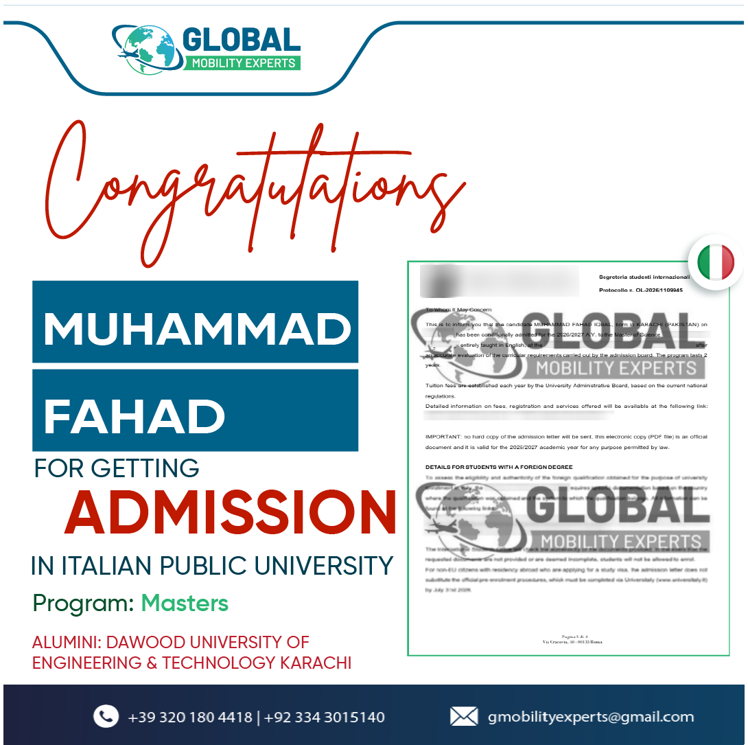Admission FAHAD 1